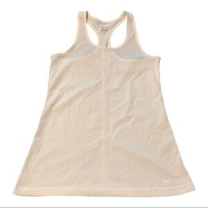 NIKE Dri-fit Women’s White Athletic Tank Small
